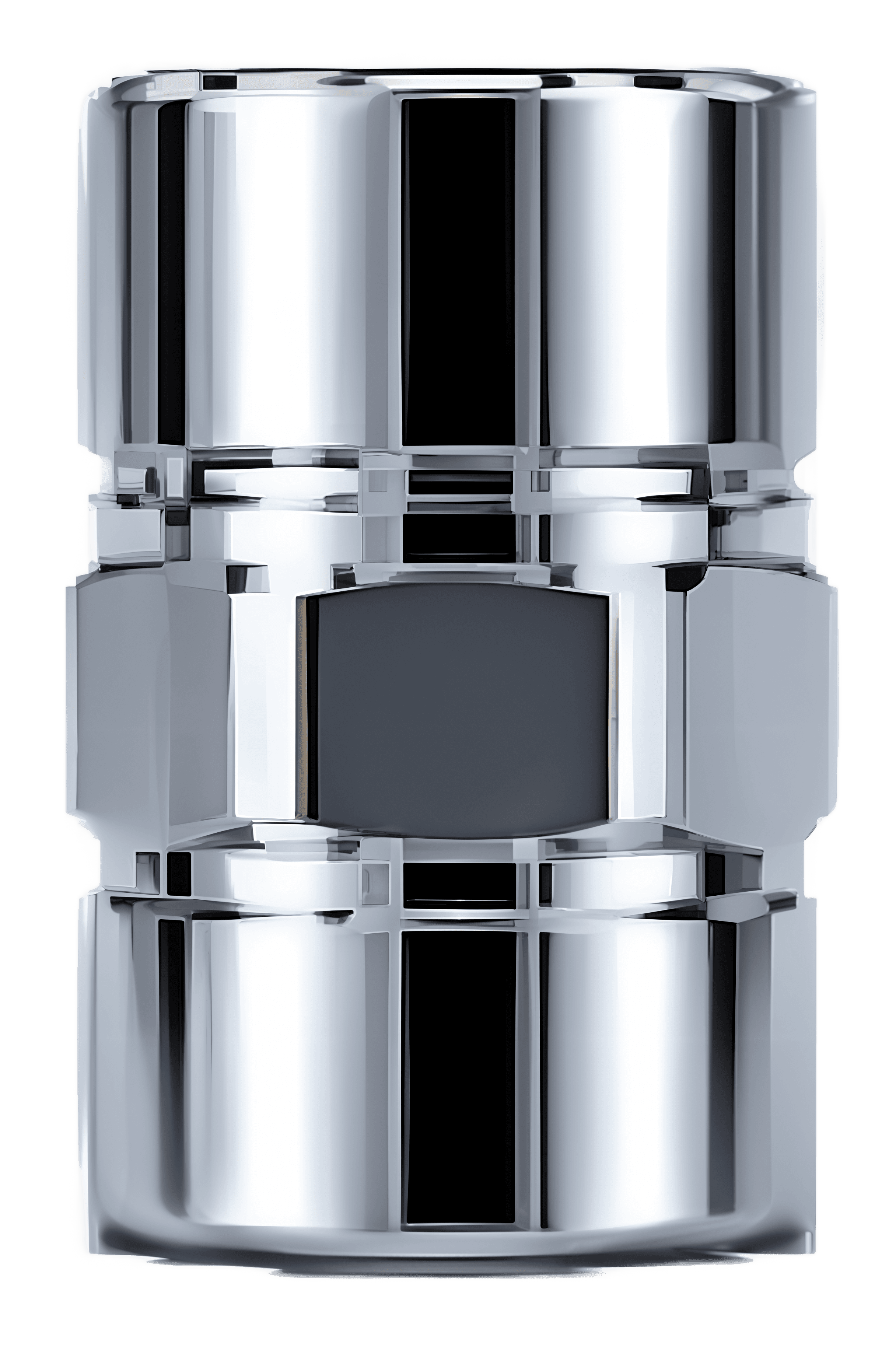 Rift quick-connect adapter from the side, showing its hex flange